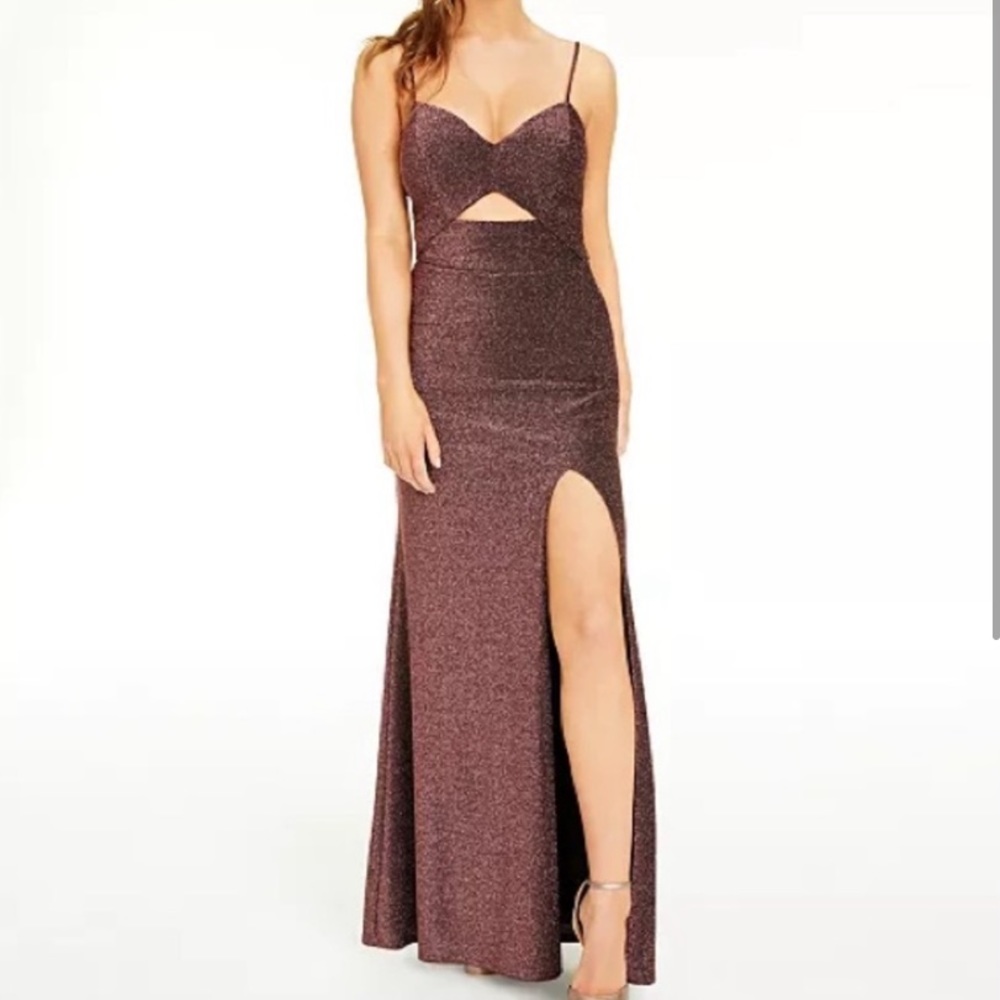 NWT Light formal dress Pink and black size 9